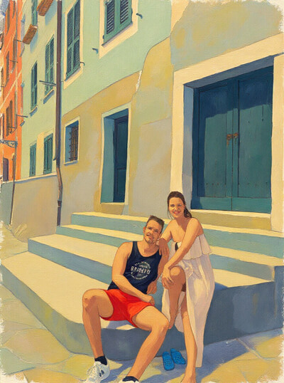 Modern gouache livsstil